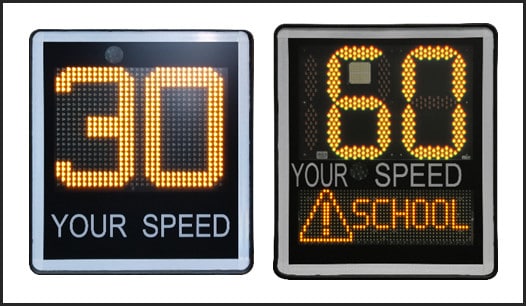 Traffic Speed Signs