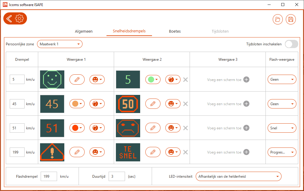 De nieuwe IcomSoftware voor I-SAFE displays is nu beschikbaar