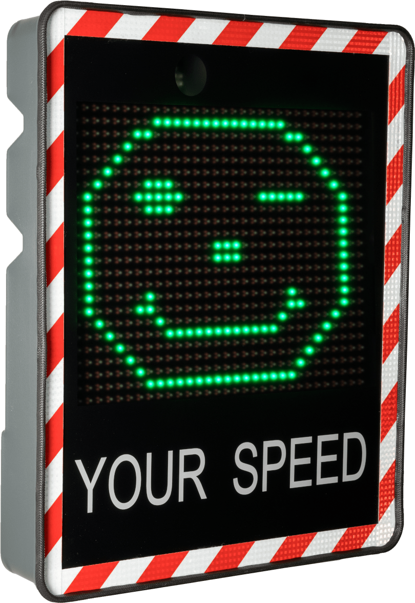 Speed display: secure your roads with the I-SAFE Speed display: secure your roads with the I-SAFE