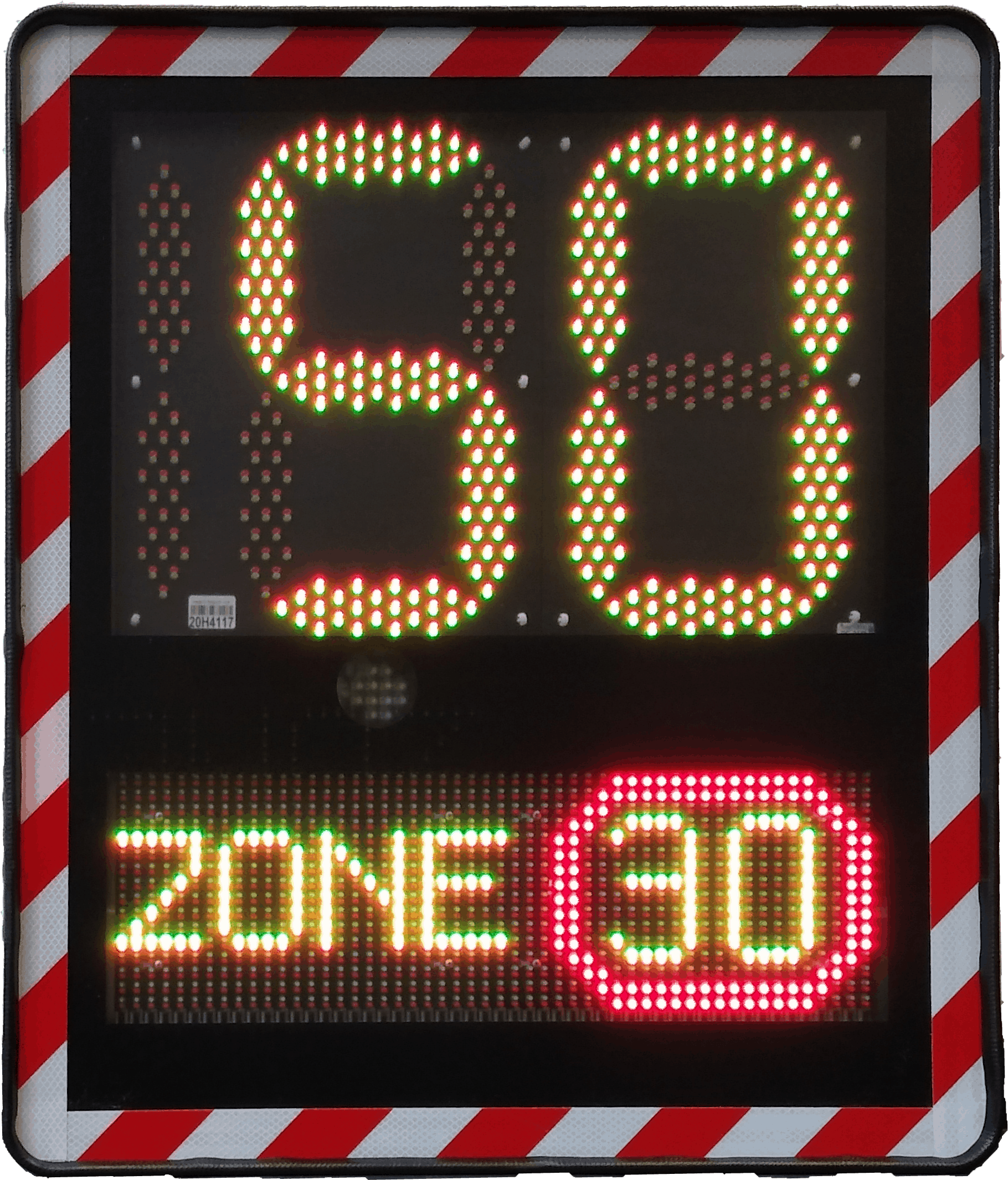 More color options for the I-SAFE 2 speed sign display