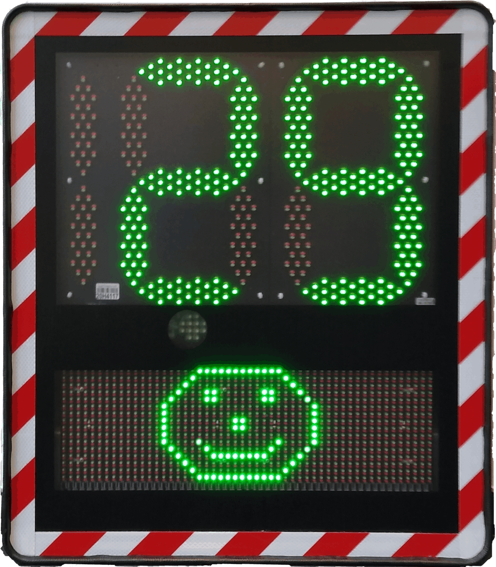 More color options for the I-SAFE 2 speed sign display